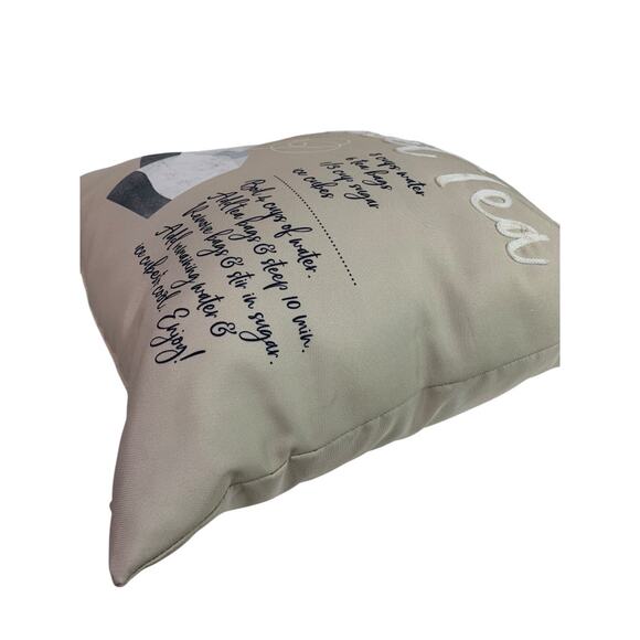 Southern Sweet Tea Throw Pillow Indoor Outdoor 18 Inch Square - Picture 7 of 9